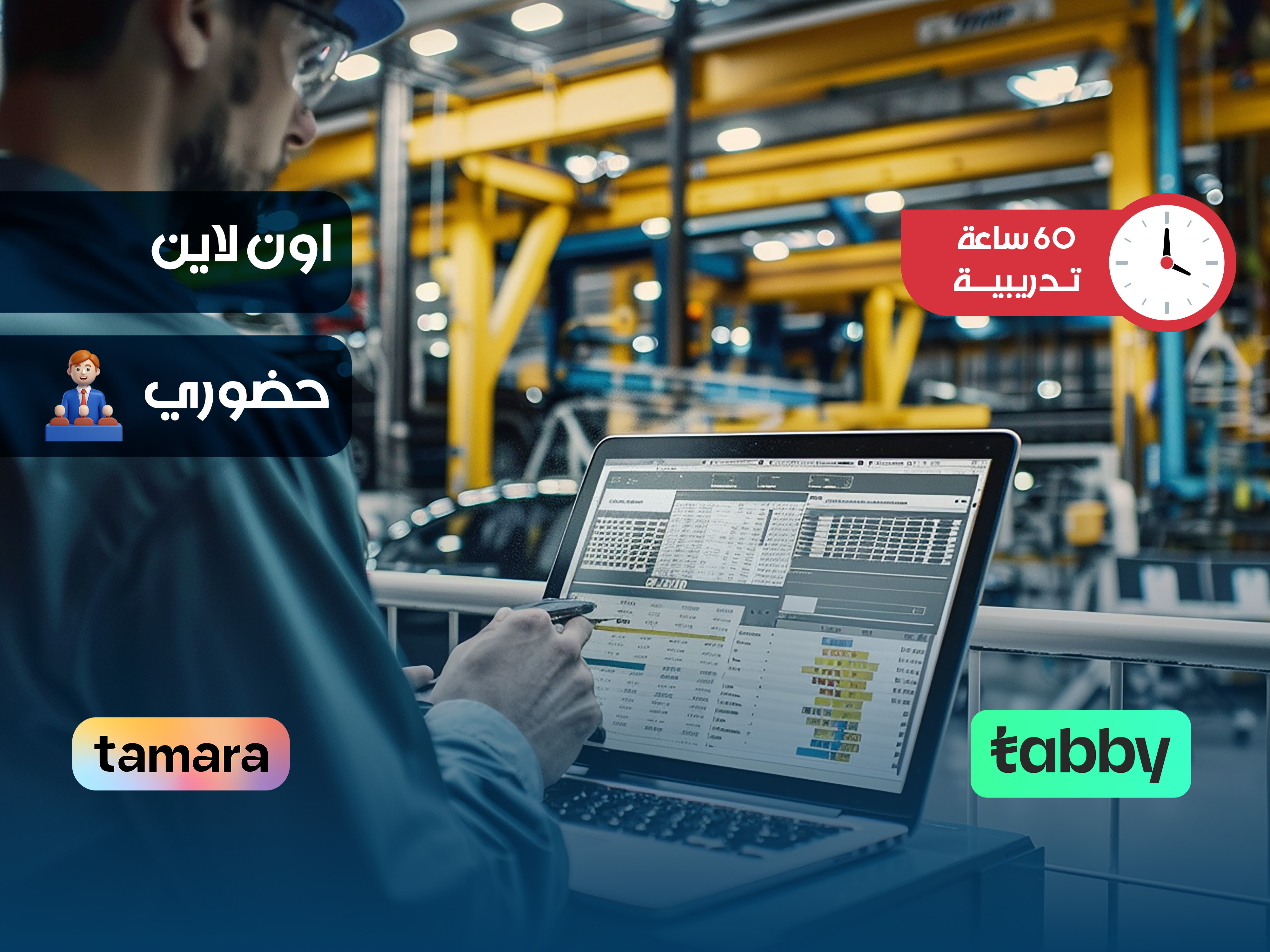 البرنامج التدريبي في دراسة و تحليل بيانات الانتاج الصناعية